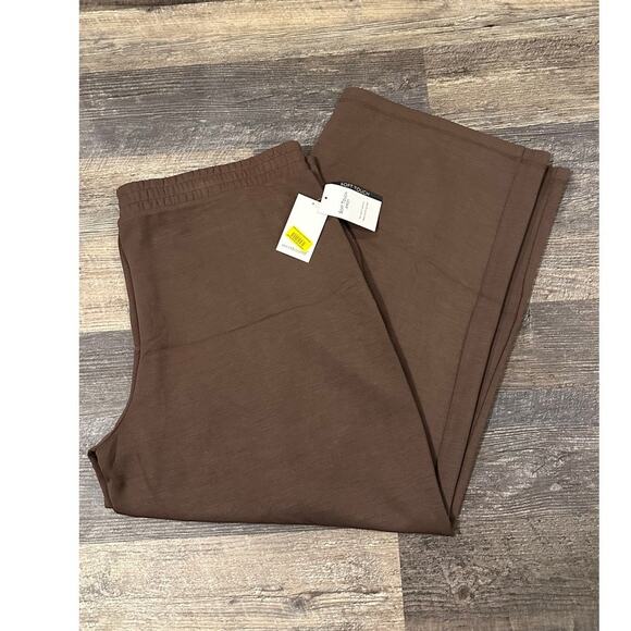 Westbound Soft Touch Womens Brown Elastic Waist High Rise Sweatpants Size XL NWT - Picture 2 of 4